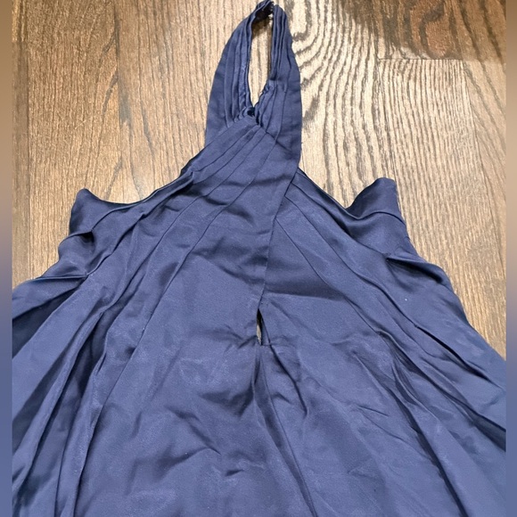 NWT Wes Gordon Wide Leg Halter Top Jumpsuit - Picture 3 of 6